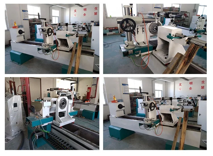 1530  Woodworking Machine Cnc Wood Lathe Variable Speed CNC Wood Working Turning Lathe Machine