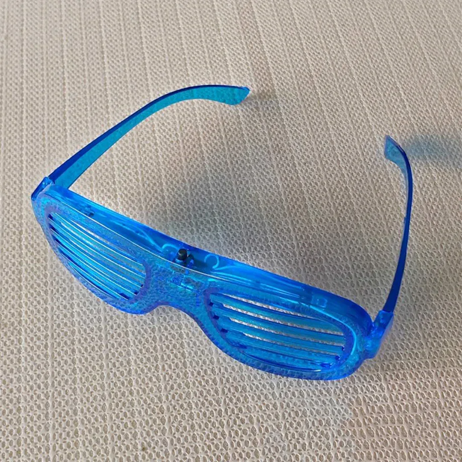 New Arrival LED Toy Color Shutter Glow Glasses Party LED Eye Glasses For Birthday Party Supplies