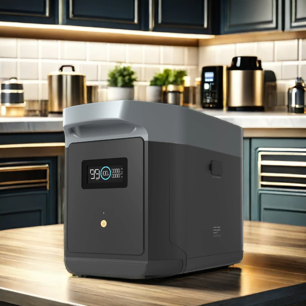 Power Station Extra 2048Wh LiFePO4 Battery, Compatible with DELTA 2&DELTA 2000&DELTA 2 Max