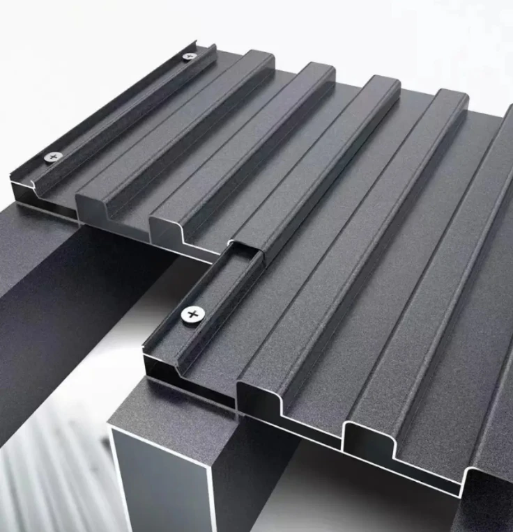 Waterproof Design Aluminum Profiles Panels Great Wall Board Decorative Interior Corrugated Metal Roofing Sheets