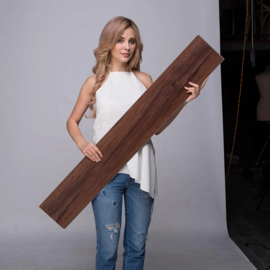 Pvc flooring waterproof sheet vinyl floor sticker tile peel floor peel