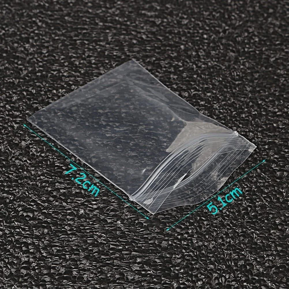 
PE opp bags clear Zip Lock transparent self-seal bag Reusable Plastic Bags 