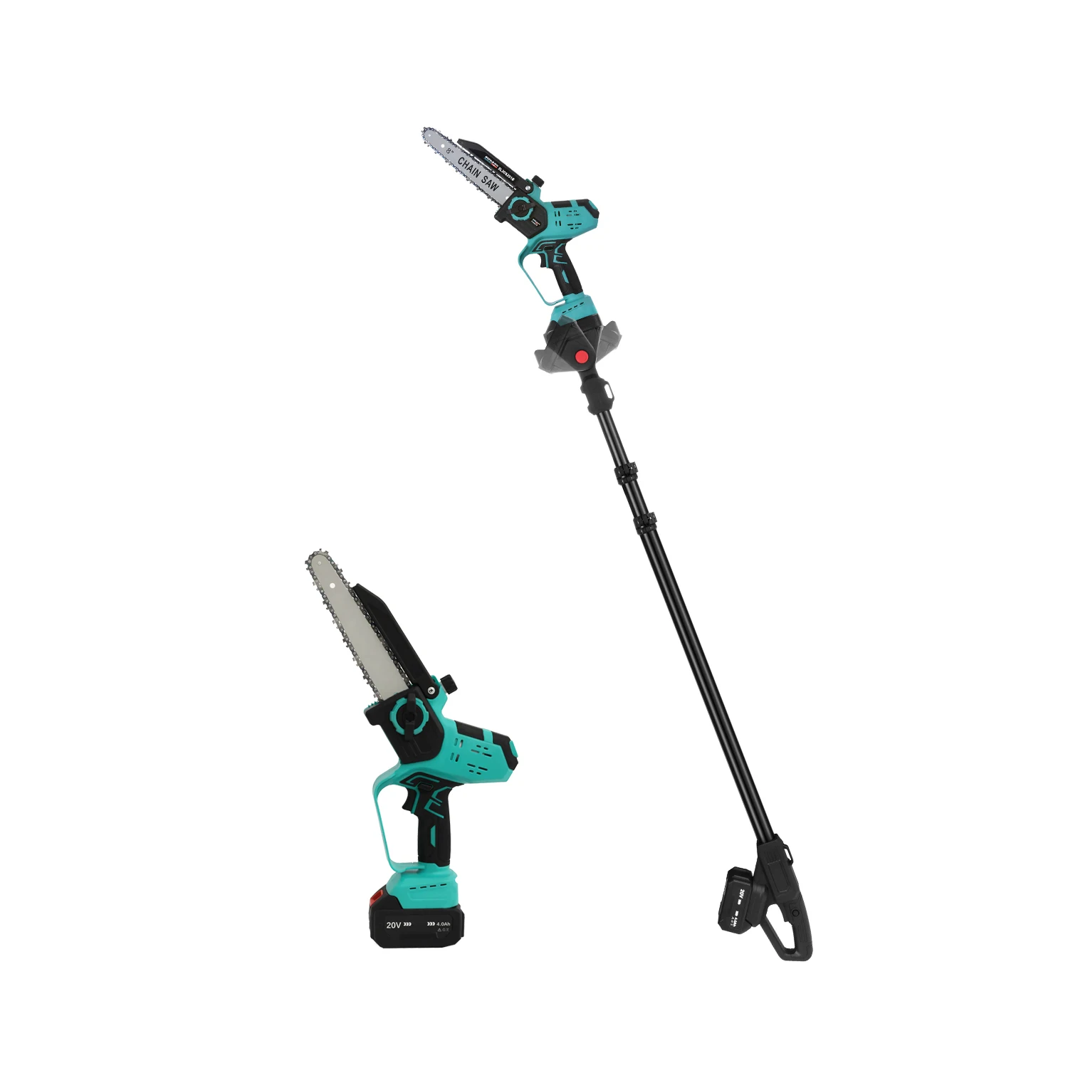 20V Portable Handheld Electric Tree Cutting Cordless Chain Saw Lithium Battery Mini Chainsaw Electrical For Wood