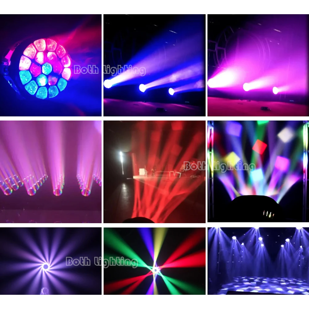 Bothlighting 450W 19x15w Bee Eye Pixel Led beam wash Moving Head Light sharpy light ZOOM and Rotation DMX 512