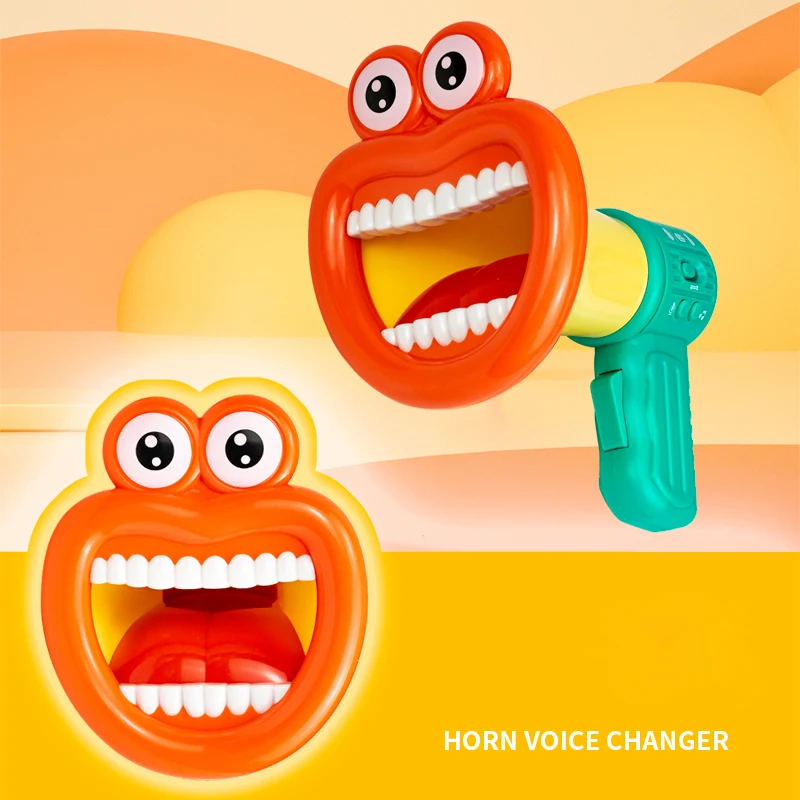 Fivestar Toddlers Children Speaker Toys Kids Voice Changer Megaphone Toy with Recording Microphone Novelty Toys Red Unisex