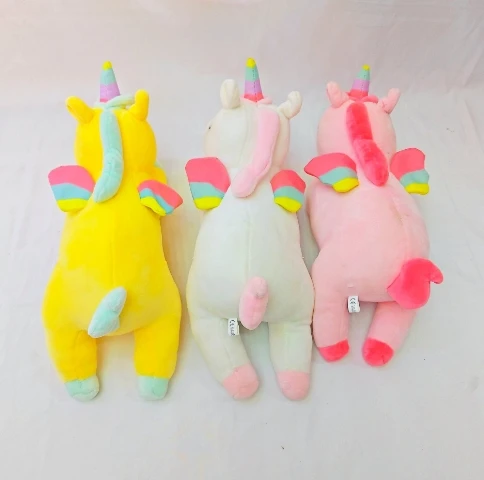 28cm Cheap Creative Cute Unicorn Animal Plush Toys Soft Human-like Plushie Dolls Pillow Gifts for Children