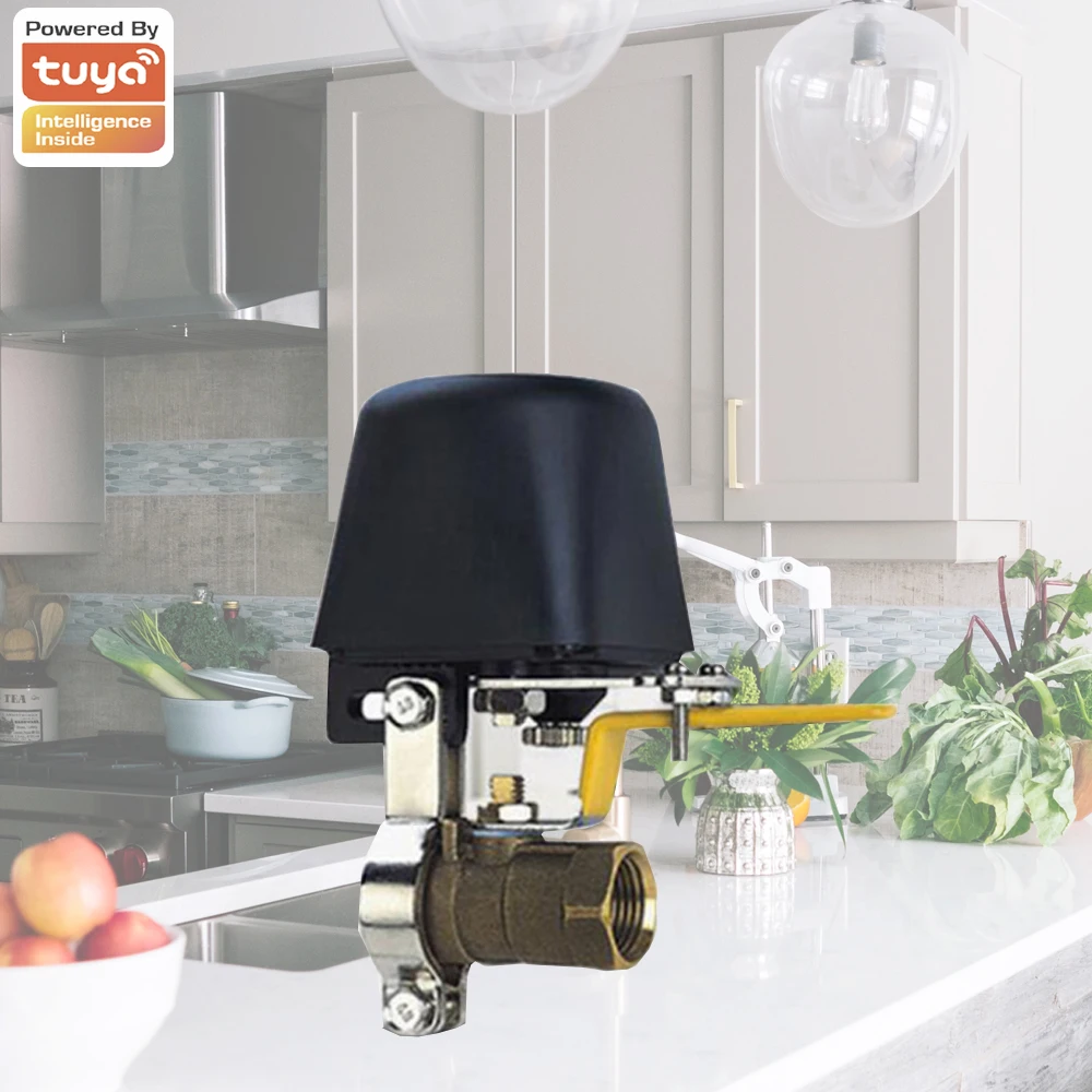 Zigbee Tuya Smart wifi zigbee Water Valve Auto Gas Valve wireless Remote Control