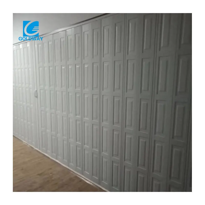 Accordion No Perspective Folding Door PVC Internal Plastic Sliding Door Partition Wall