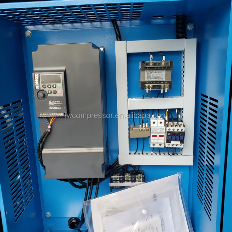 High Quality 11KW 7Bar Variable Start Frequency Direct Drive Screw Air Compressor with Inverter