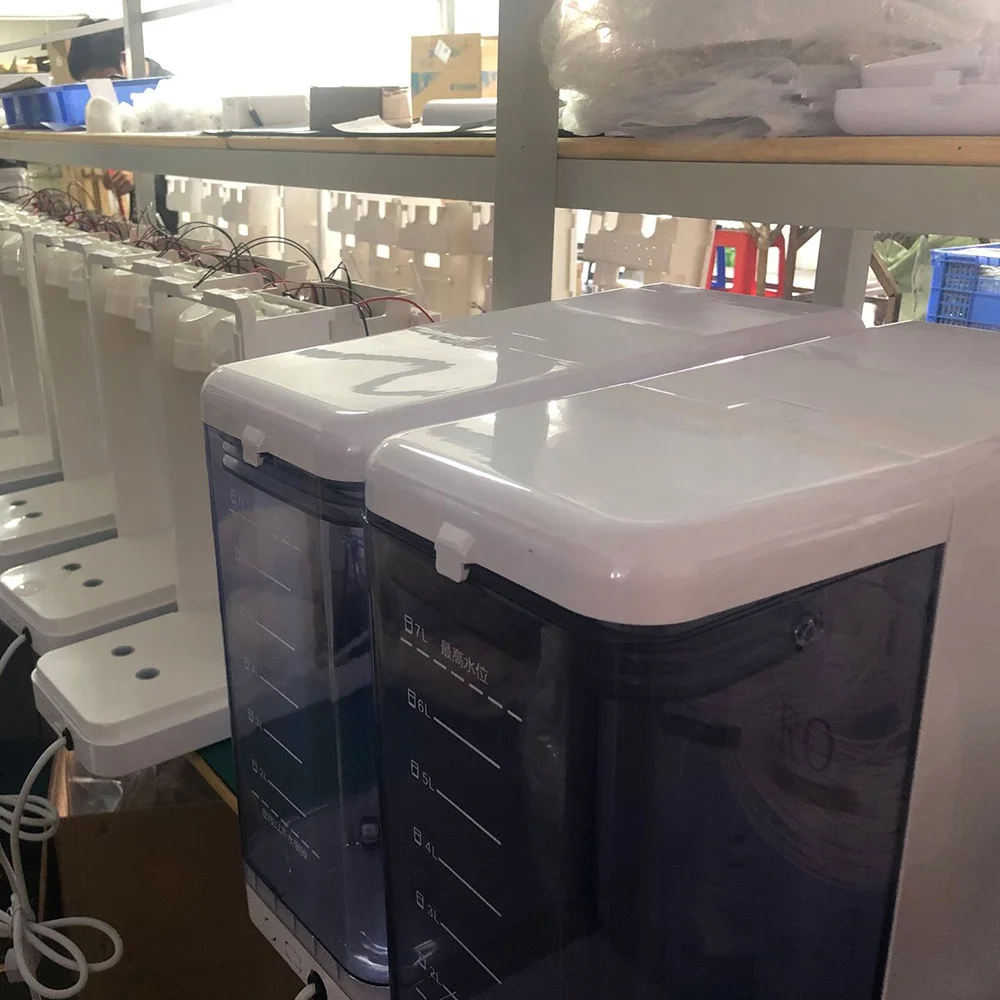 7L Desktop Hydrogen Water Generator RO Pure Water Machine 4-Stage Filtered Heated Water Dispenser 6000PPB