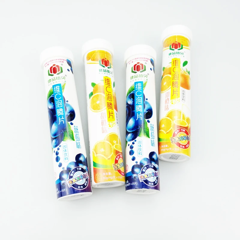OEM высококачественный травяной экстракт, пищевая добавка, витамин C, 1000 мг, шипучие таблетки