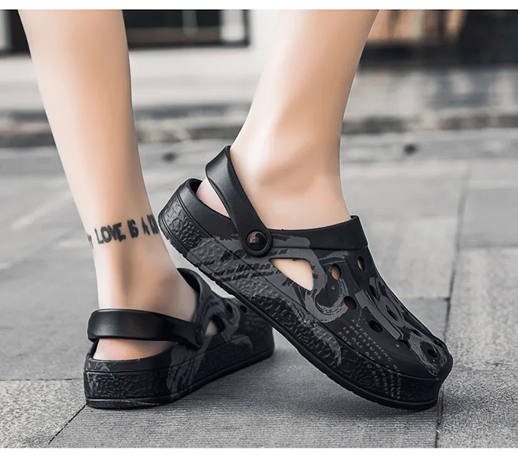 2022 Wholesale new design garden shoes OEM EVA Summer Light Spring Autumn Breathable clog men
