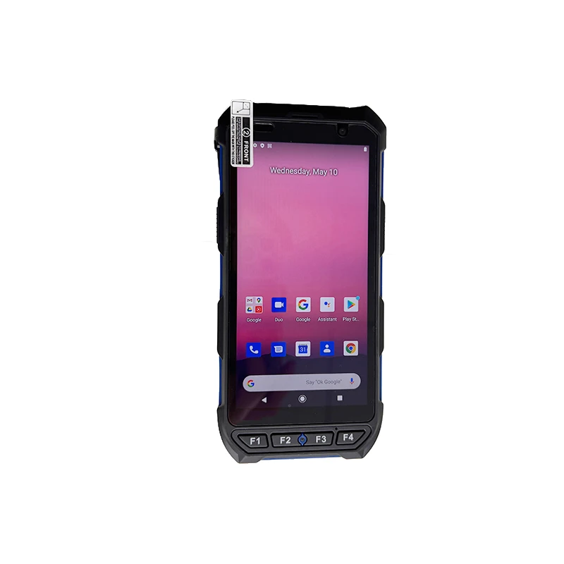 5 дюймов Android портативный PDA UHF считыватель прочный IP65 водонепроницаемый сканер штрих-кода C6100