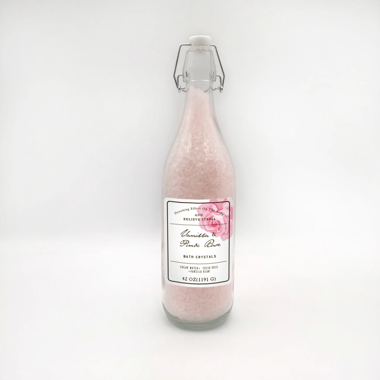 Hot Selling Private Label Packaging Natural Relaxing Body Bath Salts Organic Bath Salts Set Bath Soak