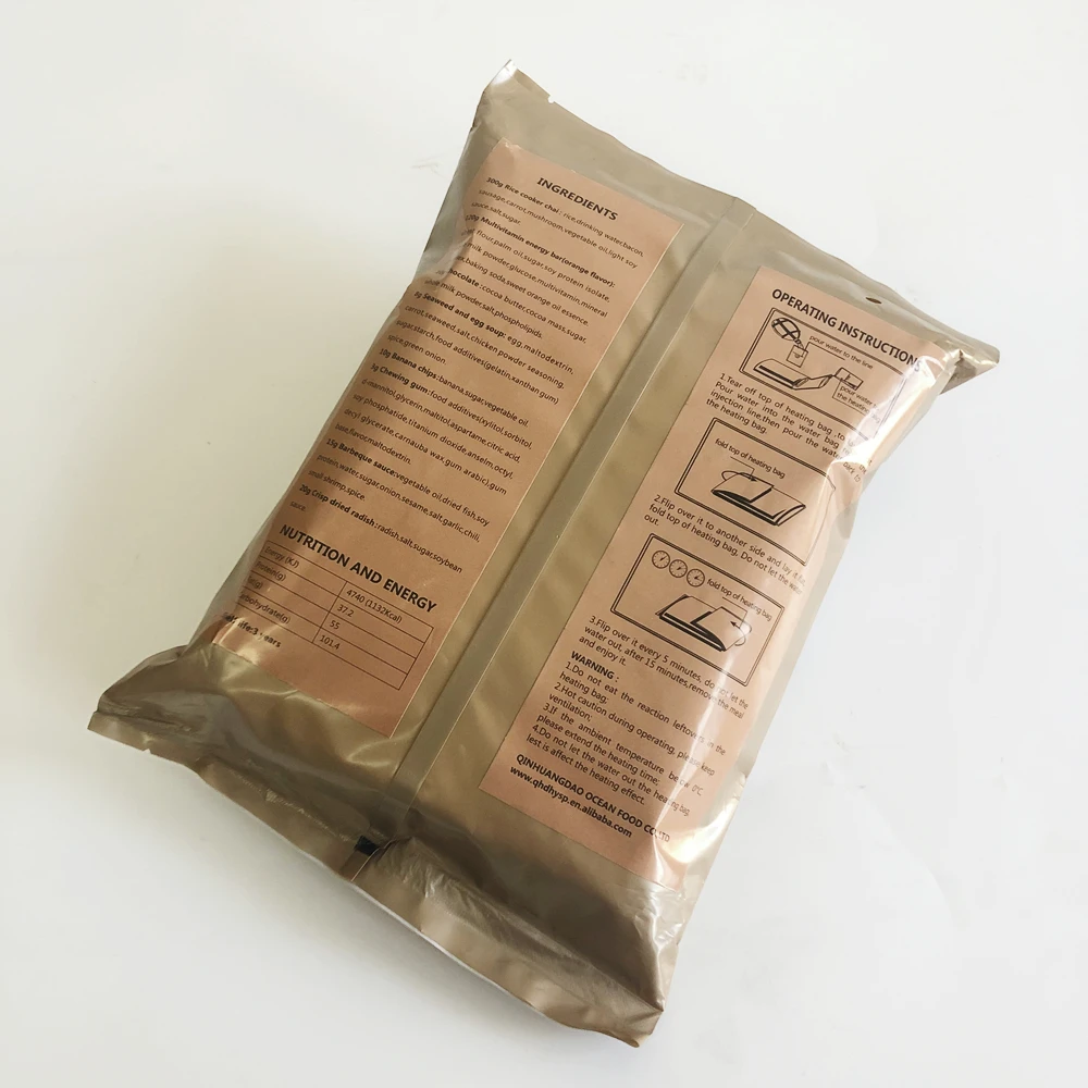 Портативная рисоварка MRE для быстрого приготовления риса пищевых продуктов Chai (MENU7)