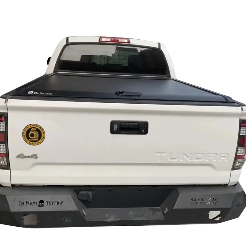 Продажа алюминиевой крышки с роликом ручной выдвижной чехол для Toyota Tundra
