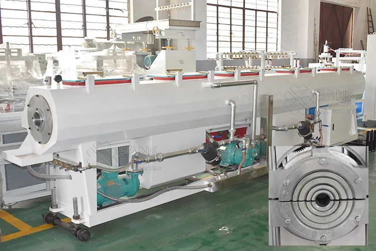 PVC Plastic Sewer Pipe Water Pipe Making Machine / Production Line