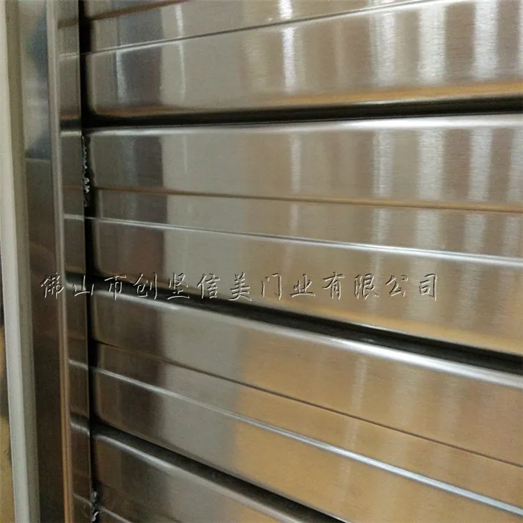 Manufacturing Hi-Speed Remote Control Security Gate Roll Up Steel Shutter Door