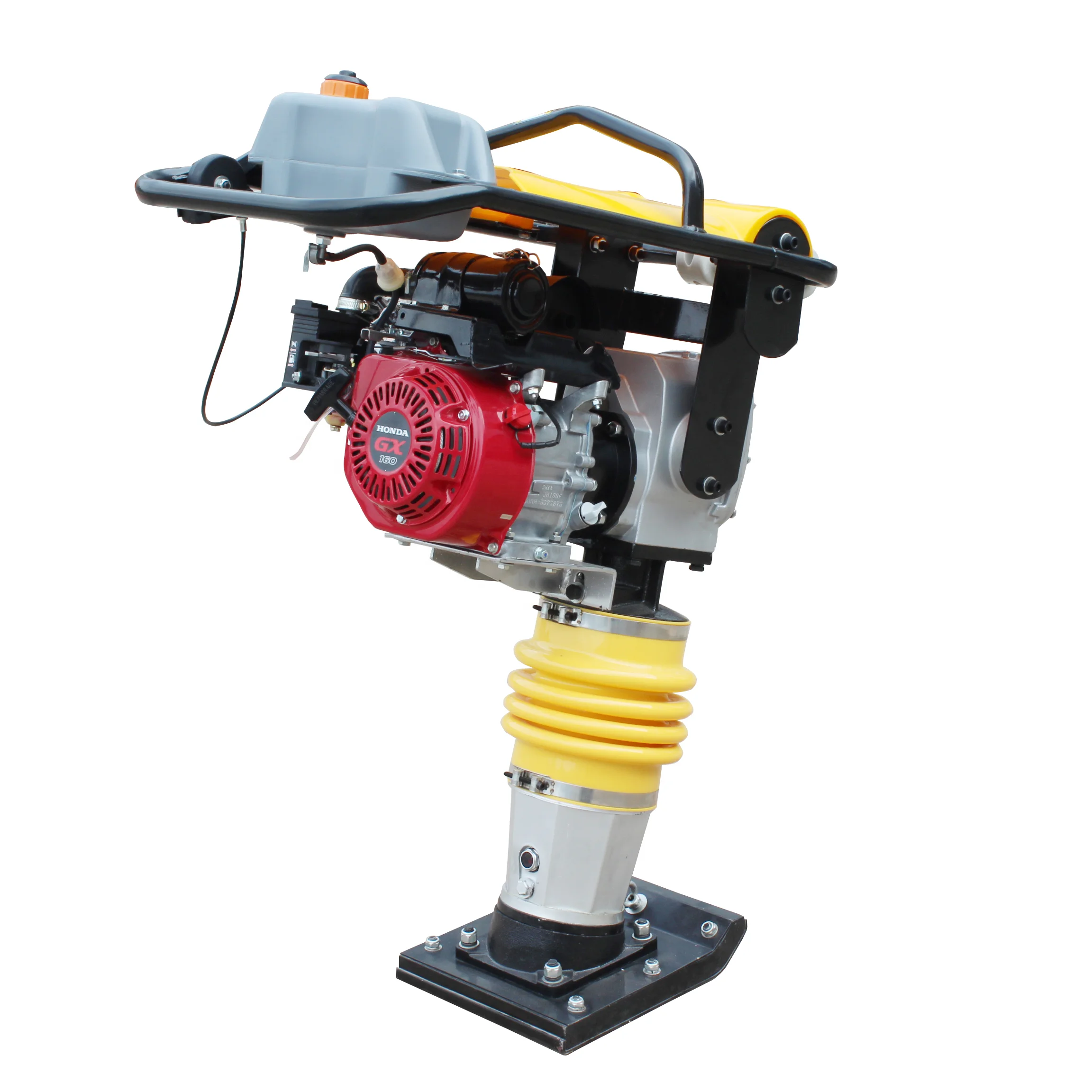 Automatic Soils Rammer Road Base Compaction Machine Rammed Earth Rammer Jumping Jack Compactor