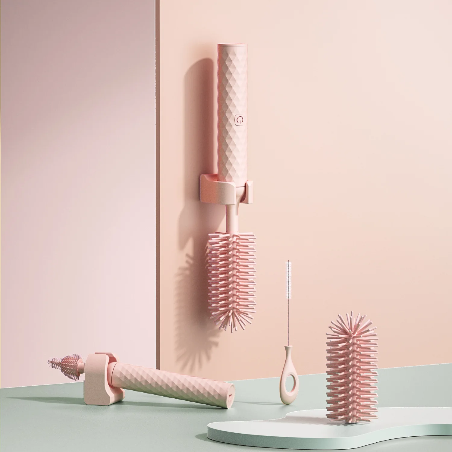 360 degree electric bottle brush nipple brush cleaning brush