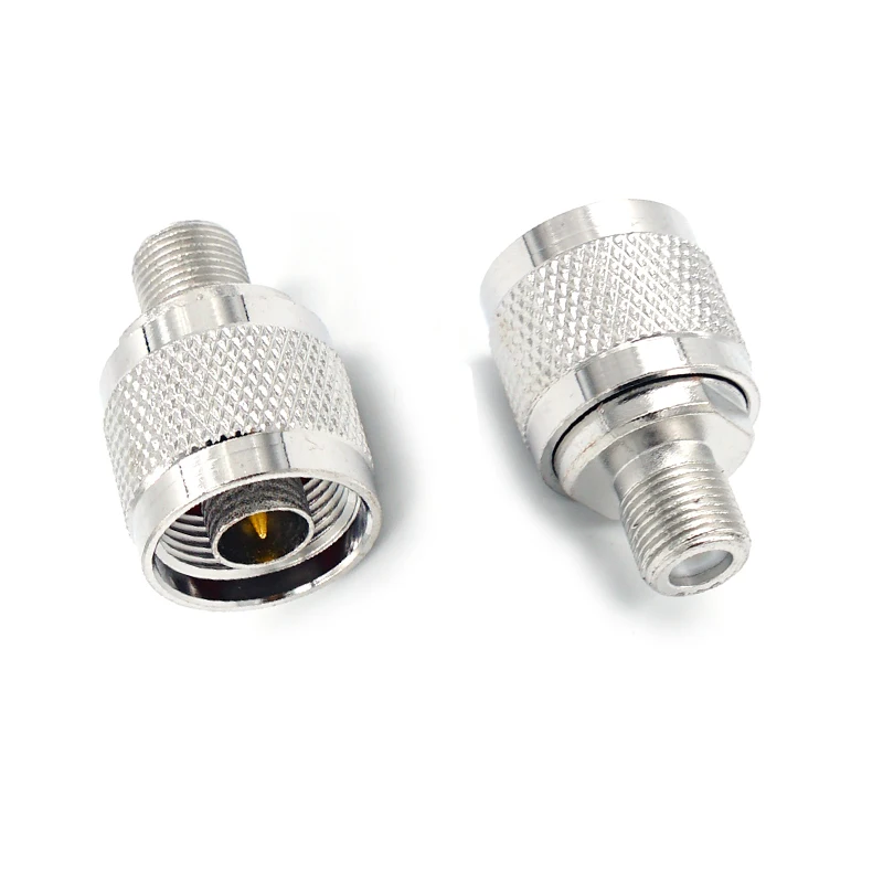 Top Quality RF Connector Copper N Male Plug to F Female Jack Antenna Connector  Adapter
