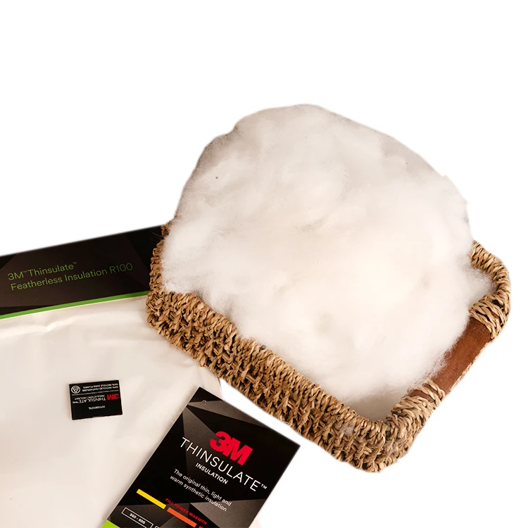 R100 высокий Лофт мягкая зимняя подкладка из полиэстера 3M Thinsulate для уличного спорта