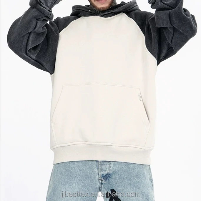 400 тяжелый хлопок чистый yeezy стиль Проблемные кислотная стирка цвет блока