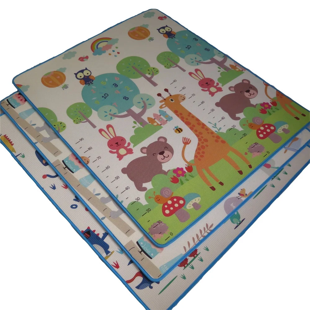 Утолщенный пенный водонепроницаемый наружный XPE рулонный коврик для пикника