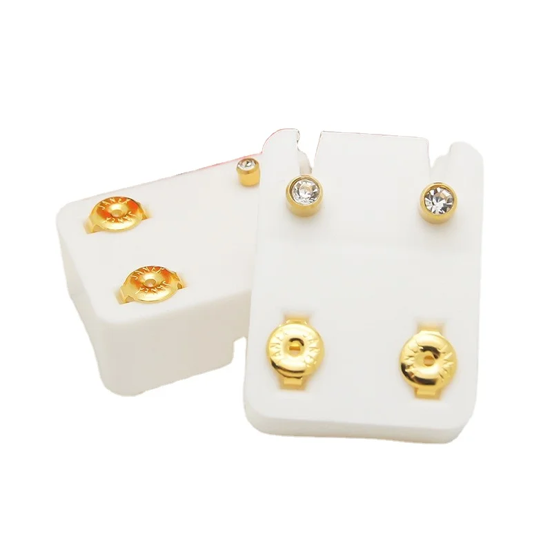 12 pairs April  stone Stainless steel Medical  Ears Piercing Jewelry Allergy Free  Sterile Birthstone Ears Body  Studs Jewelry