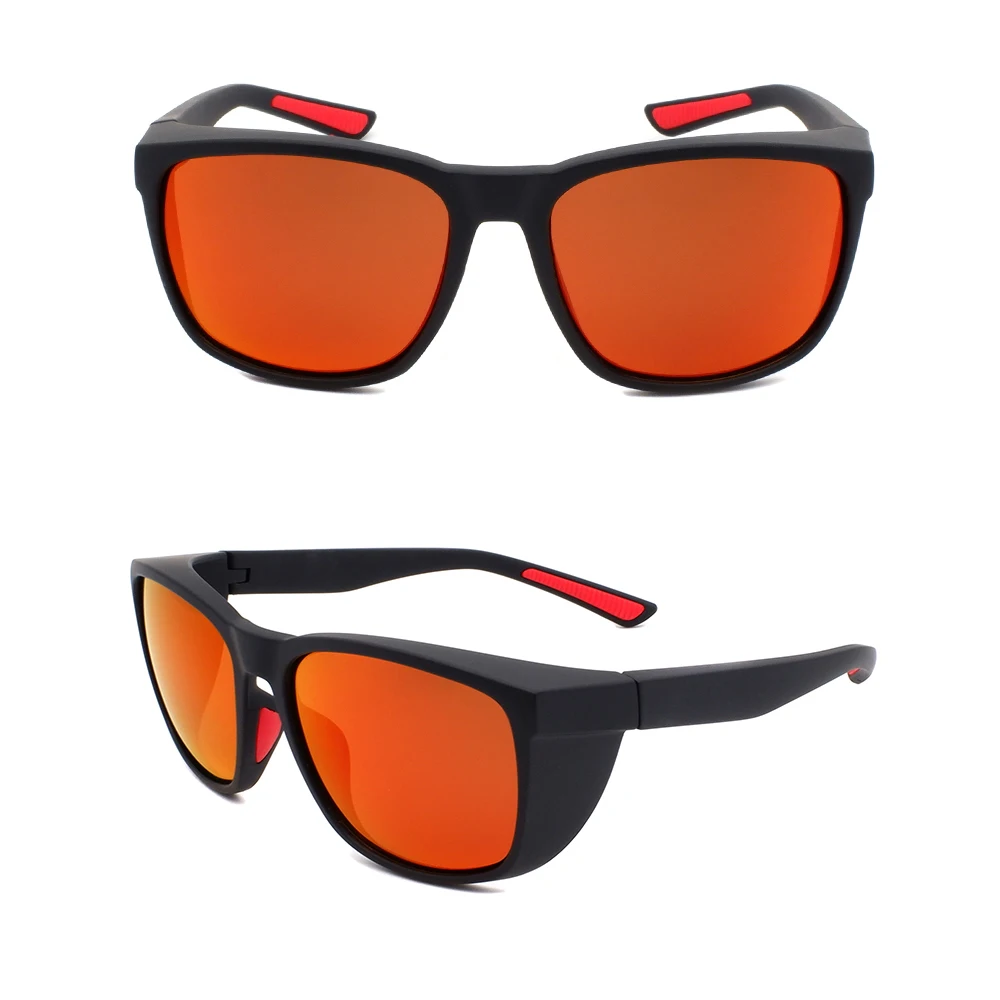 2023 newest high quality TR90 frame Non-slip tips Side window protection sports glasses sunglasses polarized