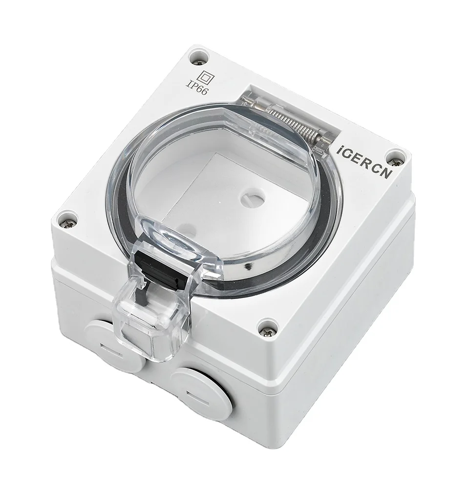 IP66 weather proof wall socket and switch with South Africa /India SOCKET IP66 wall socket