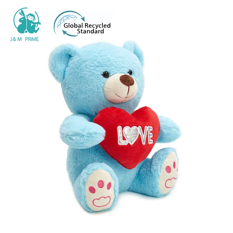 Plush Toy Girl Gifts Teddy Bear Wholesale Love You Valentines Day Soft Stuffed Teddy Bear With Heart