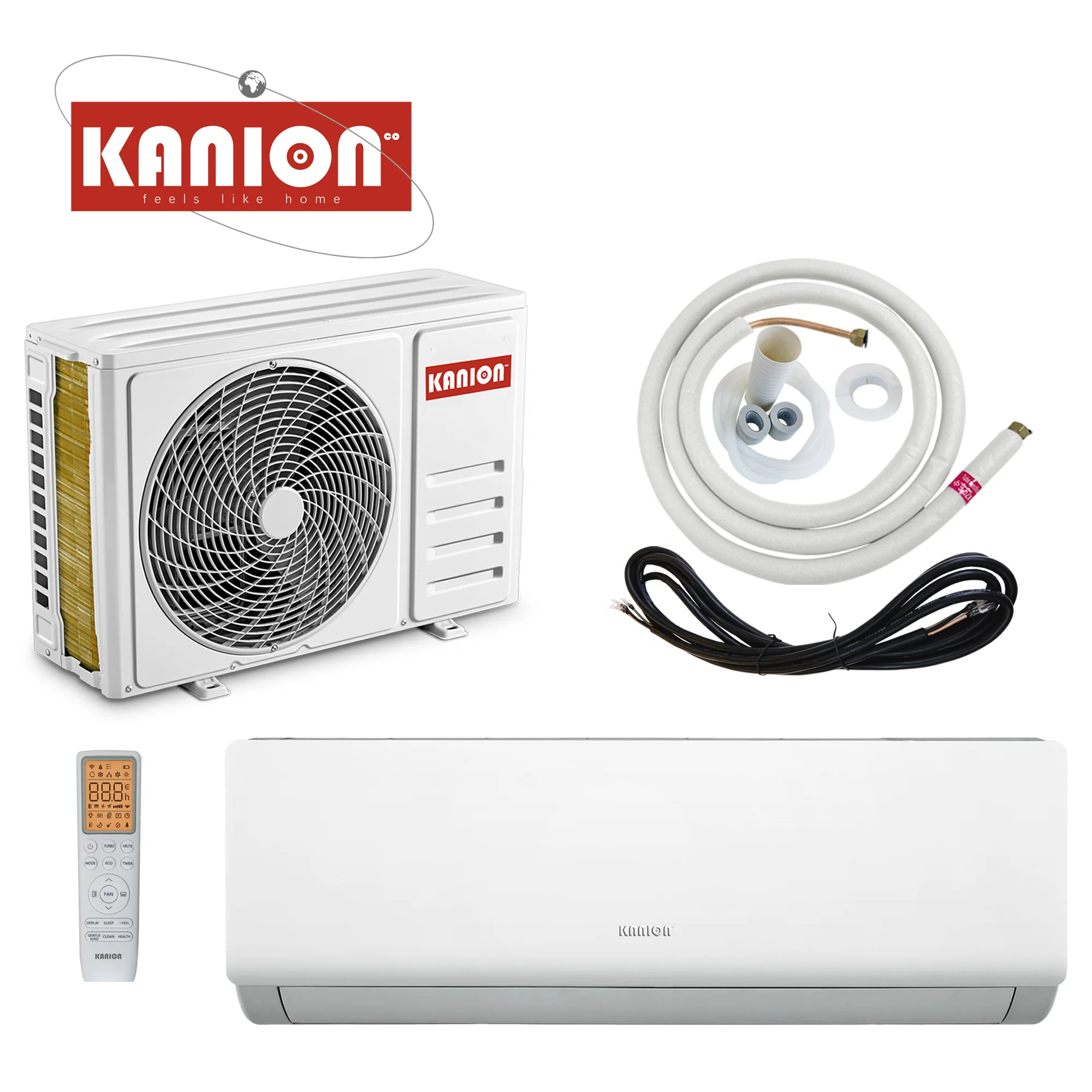 12000BTU Aire acondicionado Split 110V 220V Mini Split Aires Condicionados Inverter Split AC SEER16-SEER25 Smart Air Conditioner