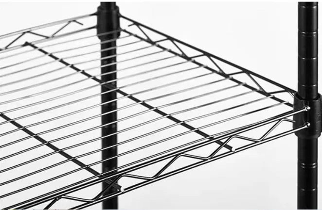 5 Layer Kitchen Cart Trolley Storage Rack Wire Mesh Shelving Shelf