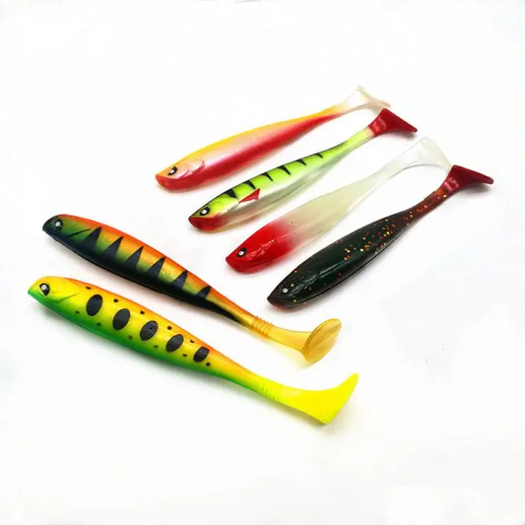 Plastic Bass Fishing Manufacturers Molds 20Cm Rubber Squid Tpr Pike Bio Set Saltwat Straight Crappi Custom Jig T Soft Lure Bait
