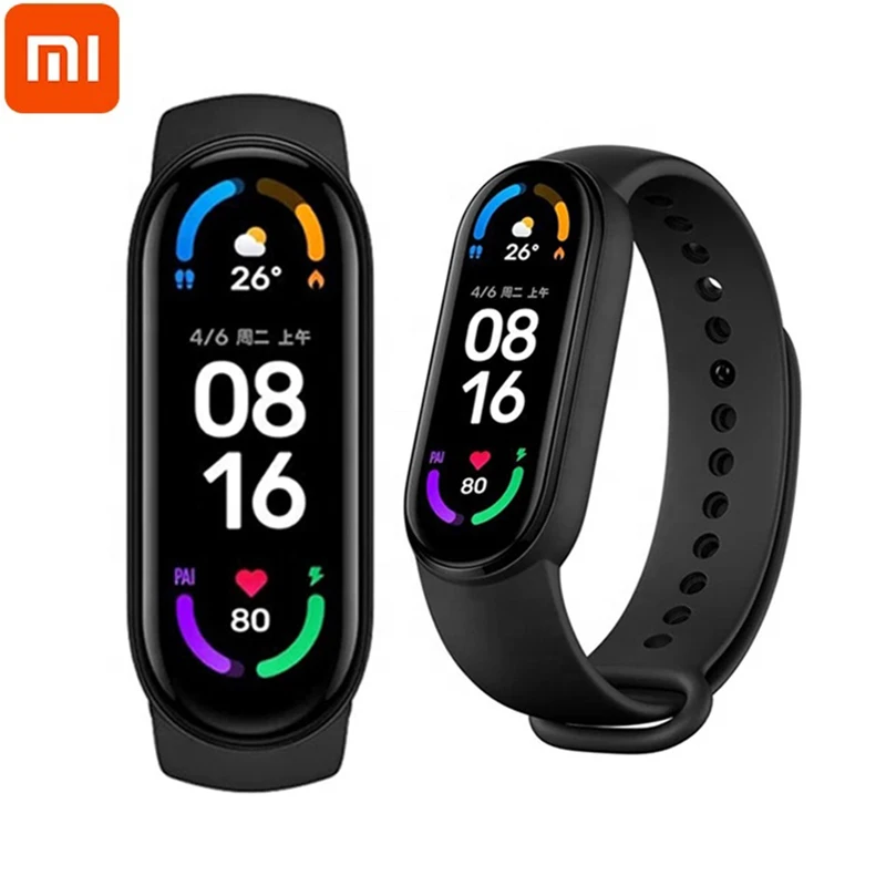 Mi band 6 Xiaomi band 6 Спортивный Браслет фитнес-трекер Mi 6 xiomi