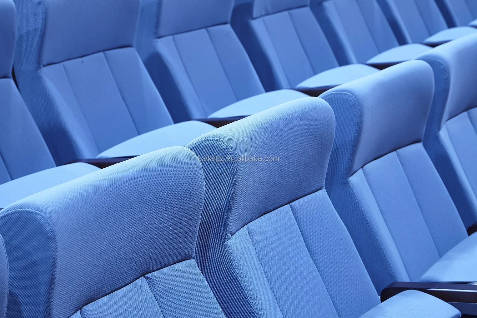 
KT-836B Luxury aluminium alloy auditorium chair/cinema seating/chairs church auditorium with writing table 