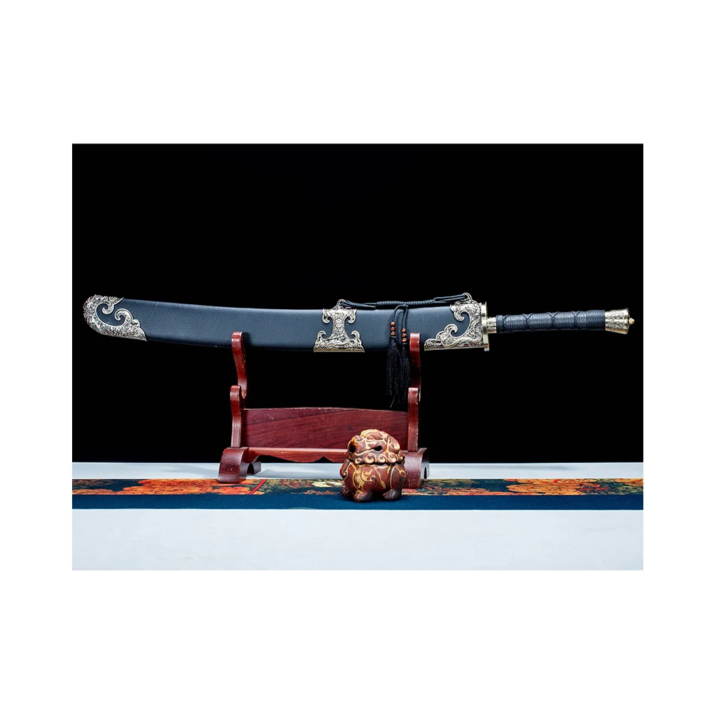 Chinese Traditional Wushu Practice Wood Sword Classic Tai Chi Sword Performance Dao Kung Fu Sword Outdoor Exercise Toy