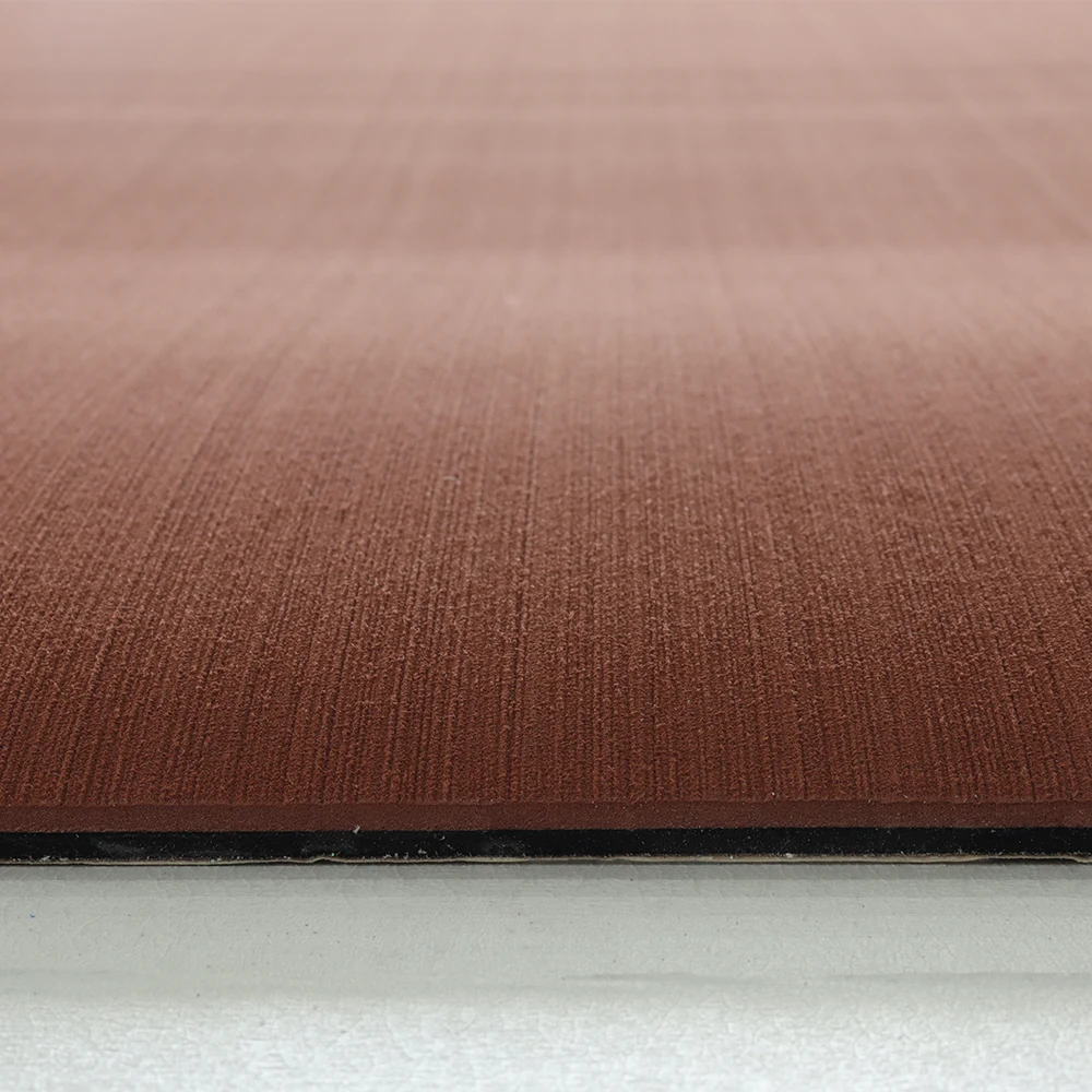 QTMat Light Grey + Black Color Anti-slip UV- Resistant EVA Foam Faux Teak Sheet Recreational Vehicle RV Car Boat Flooring