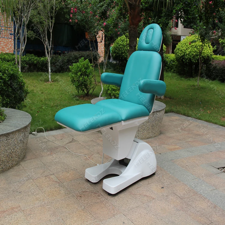 Electric Cosmetic Black Heated Led Cosmetic Heating Function Bed Adjustable Legs Cosmetic Salon Pmu Beauty Beds