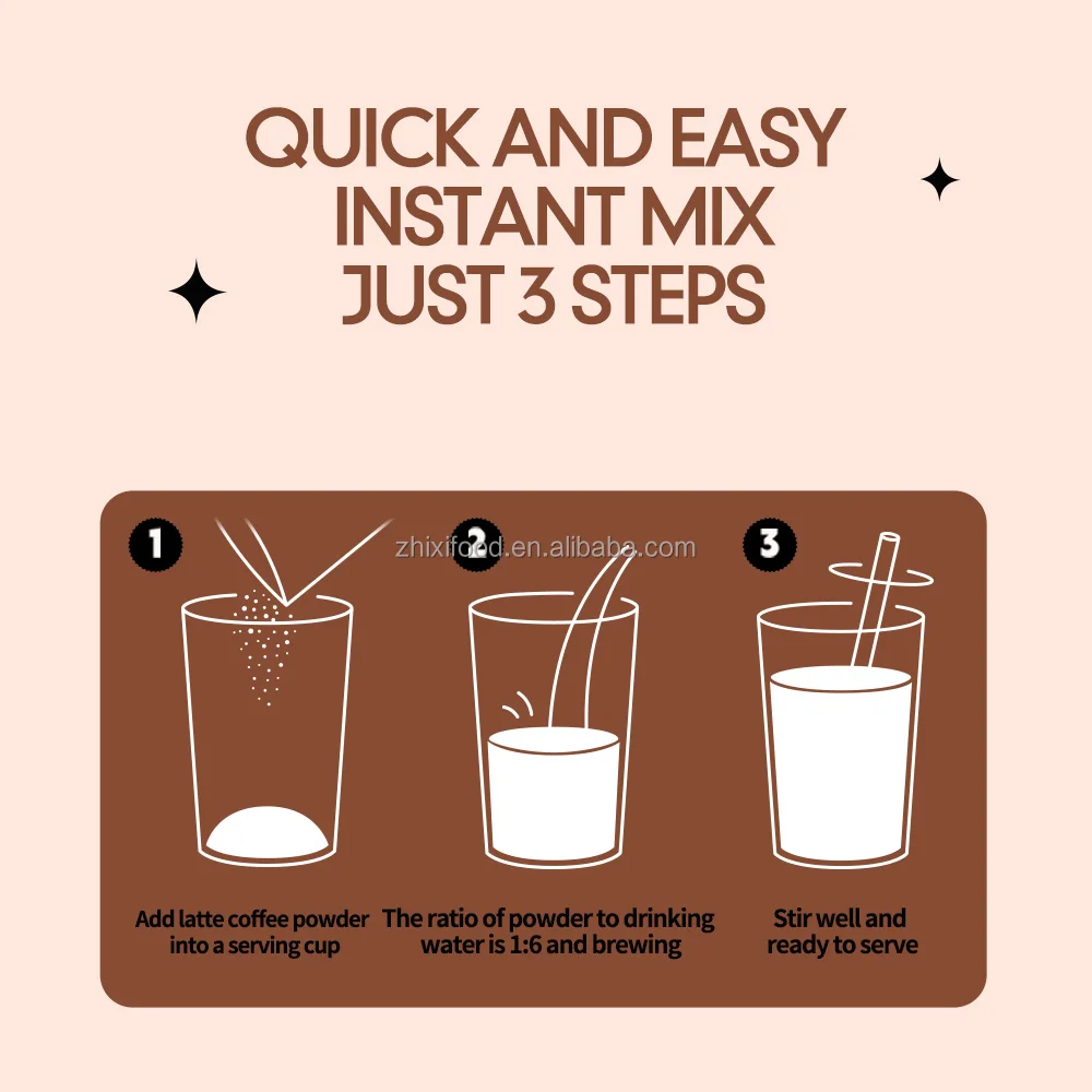 1 кг сырой кокосовый латте мгновенный кофейный порошок