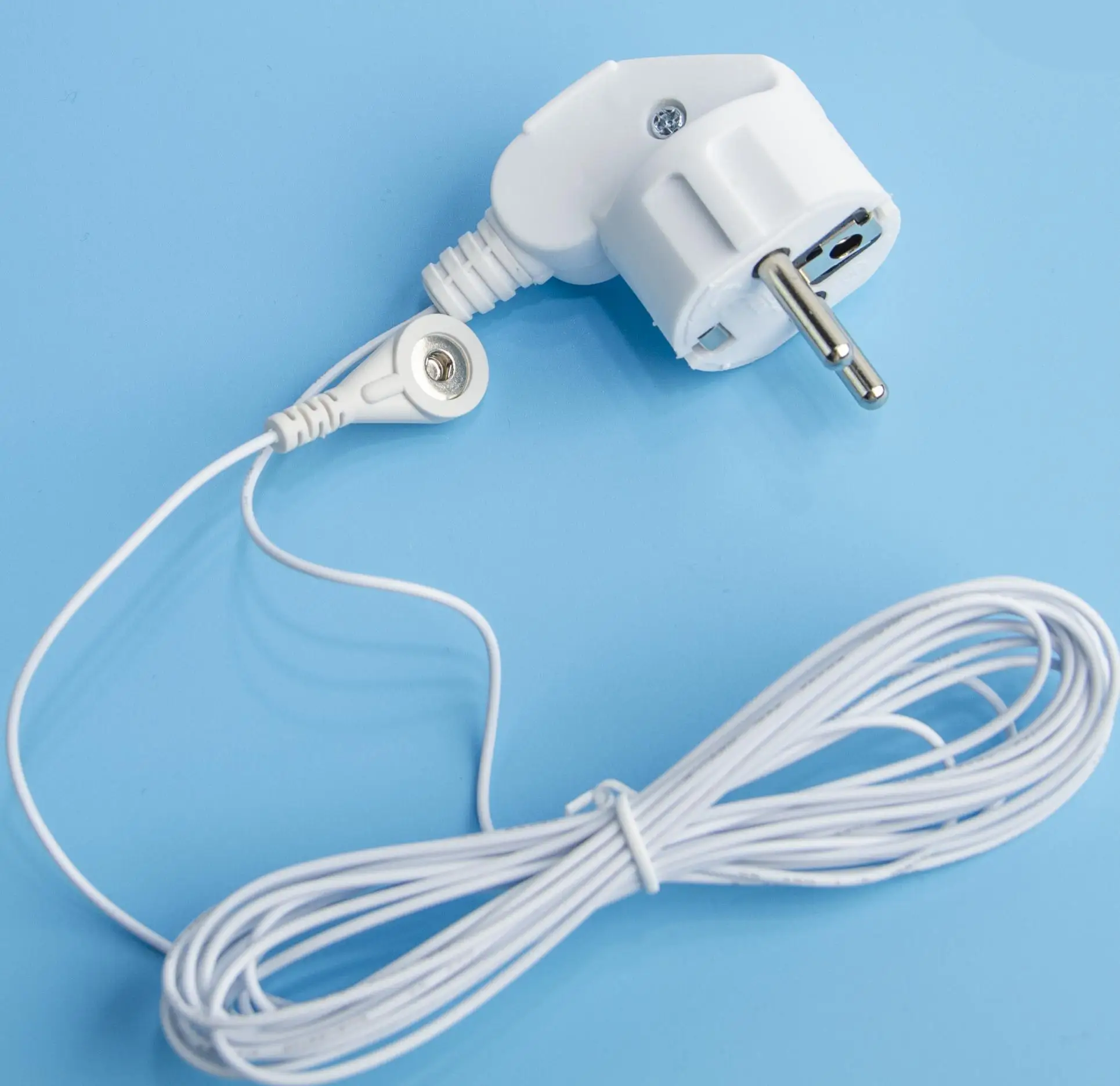 Grounding Plug and Connecting Cable for Earthing Sheets European Version