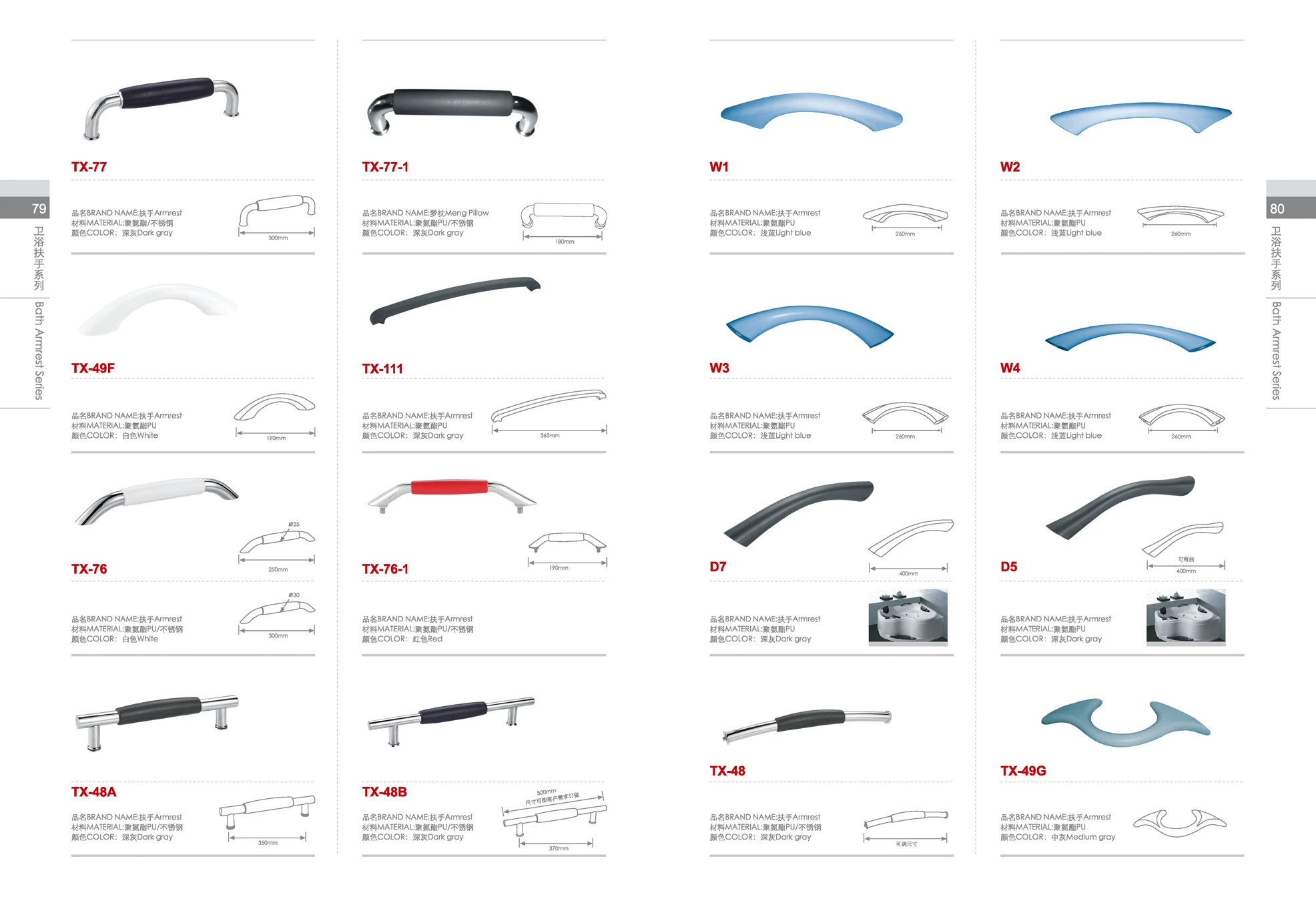 Stainless Steel 304 Grab Bar Safety Handles For Bathrooms Shower Grab Bars Decorative Pull Door Handles