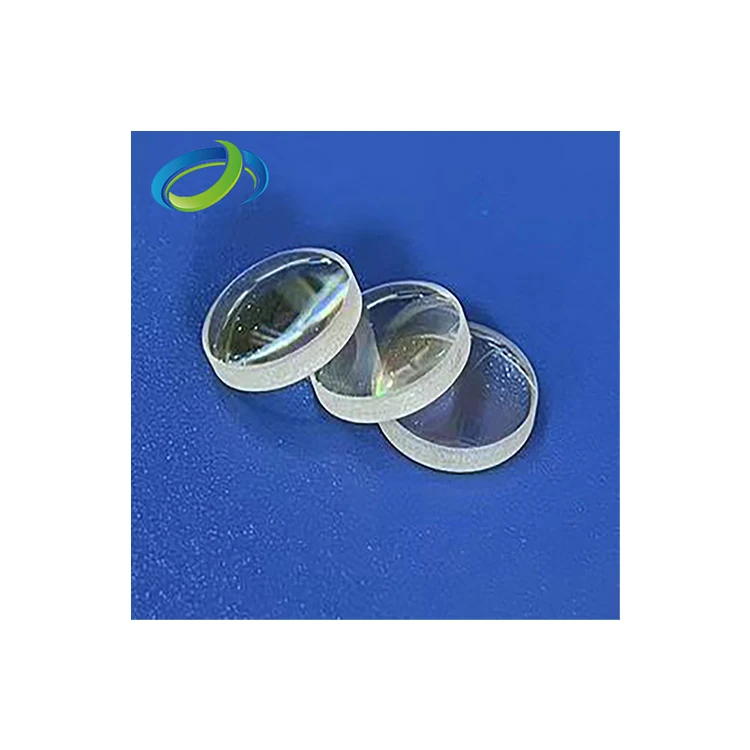 Factory Custom Optical MgF2 Crystal 5-400mm Negative Meniscus Lens Focus Lens
