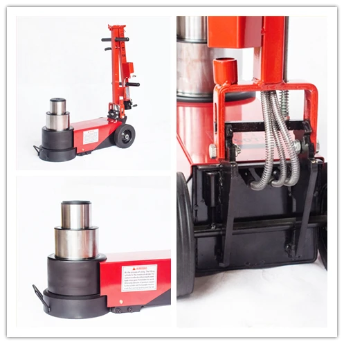 Portable hydraulic jack for truck  50 tons 80 tons of pneumatic hydraulic jacks manufacturers hot sales