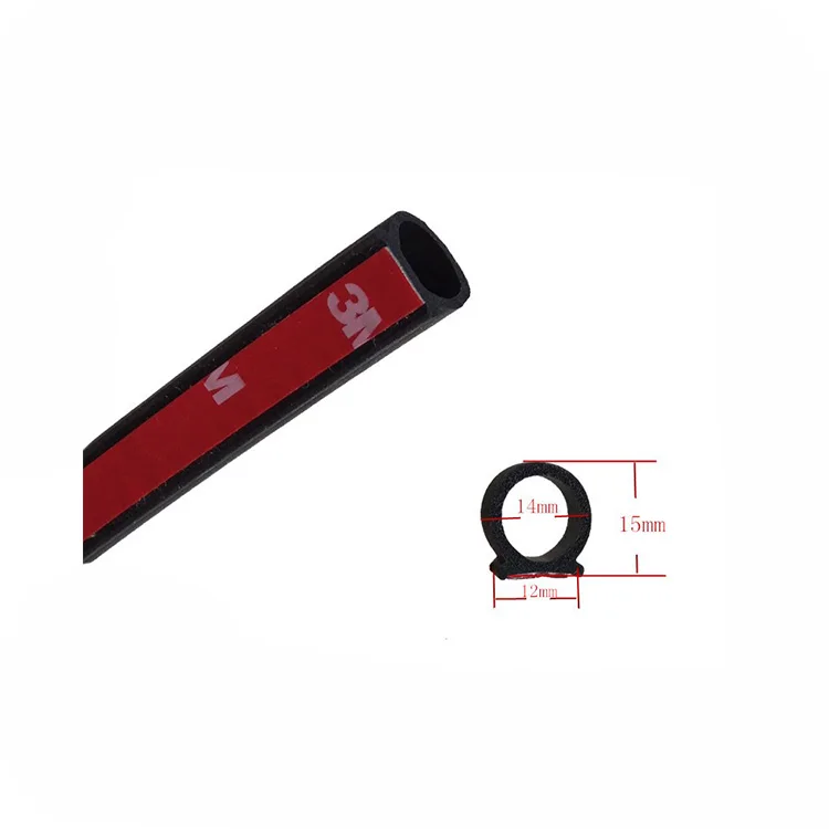 Adhesive Car Door Seal Noise Sound Insulation Noise Waterproof Car Door Seal Rubber