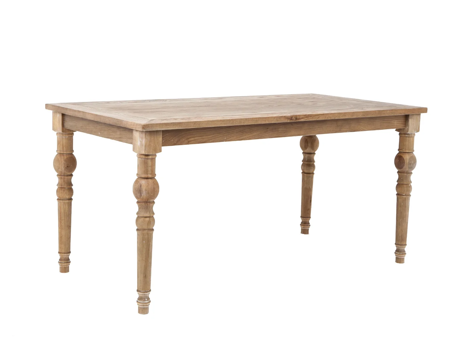 Античный Твердый деревянный стол