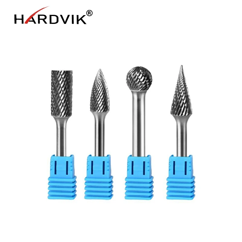 Hard Solid Carbide Rotary Burr cutting Carbon Steel Pneumatic Drill Bit Carbide for machining circular Polishing Carving OEM ODM