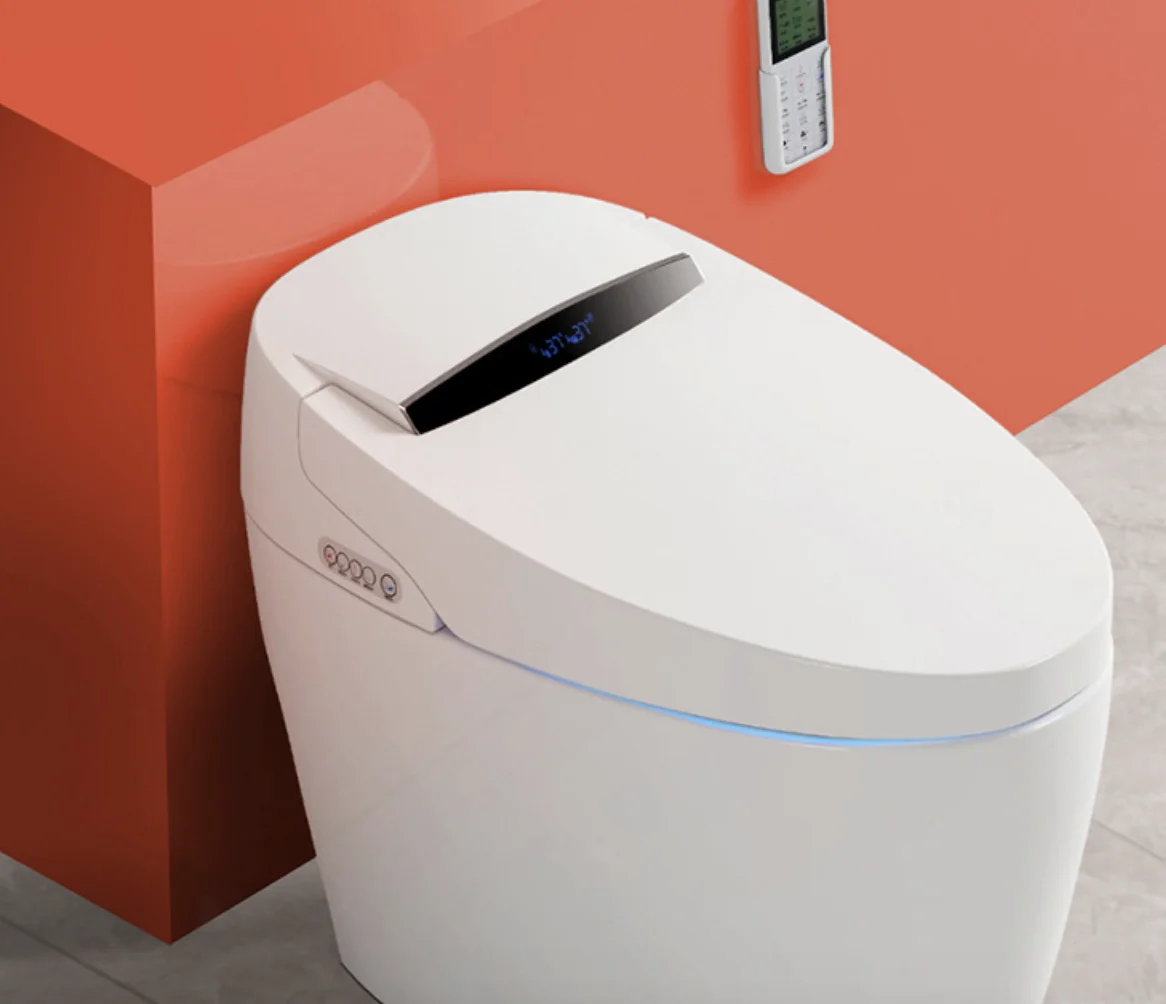 Supply Sanitary Ware  Modern bathroom smart toilet wall hung smart toilet seat cover