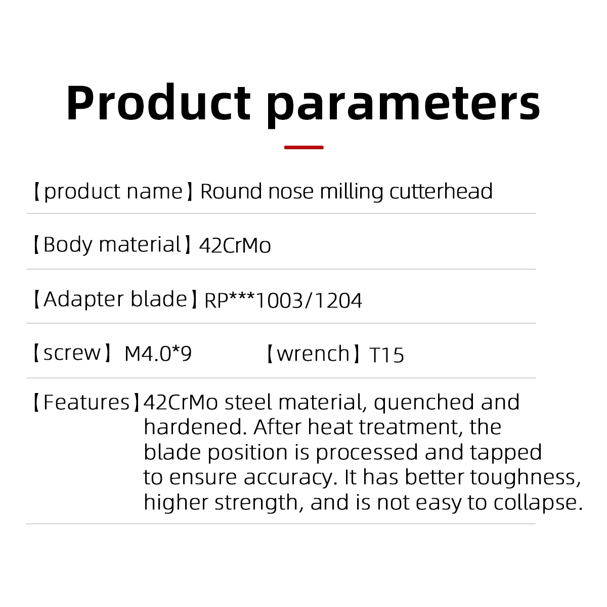 CNC Lathe Tool Face End Mill Shank Cutting EMRW 6R EMR 5R Round Nose Milling Cutter for RPMT RPMW 1003 Carbide Insert